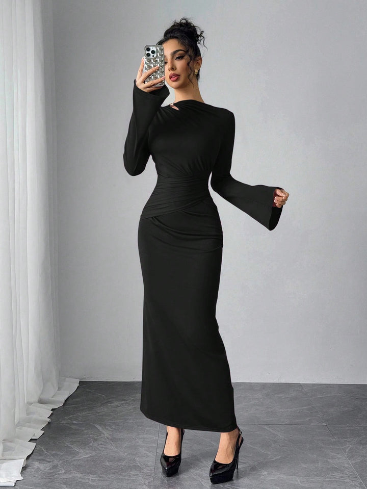 Rochie maxi SHEIN, negru