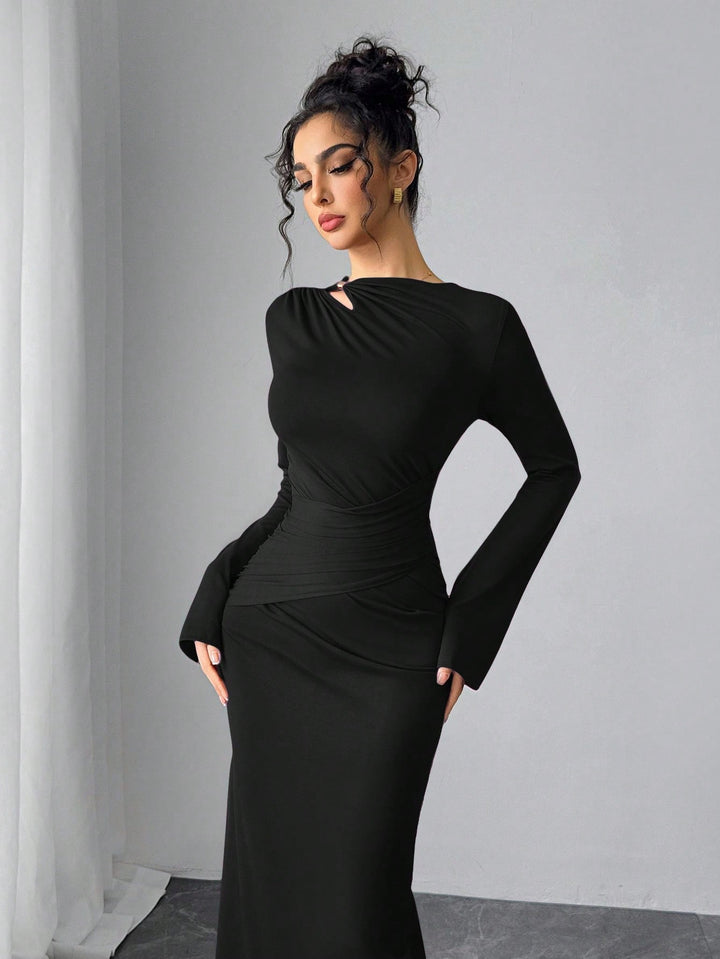 Rochie maxi SHEIN, negru