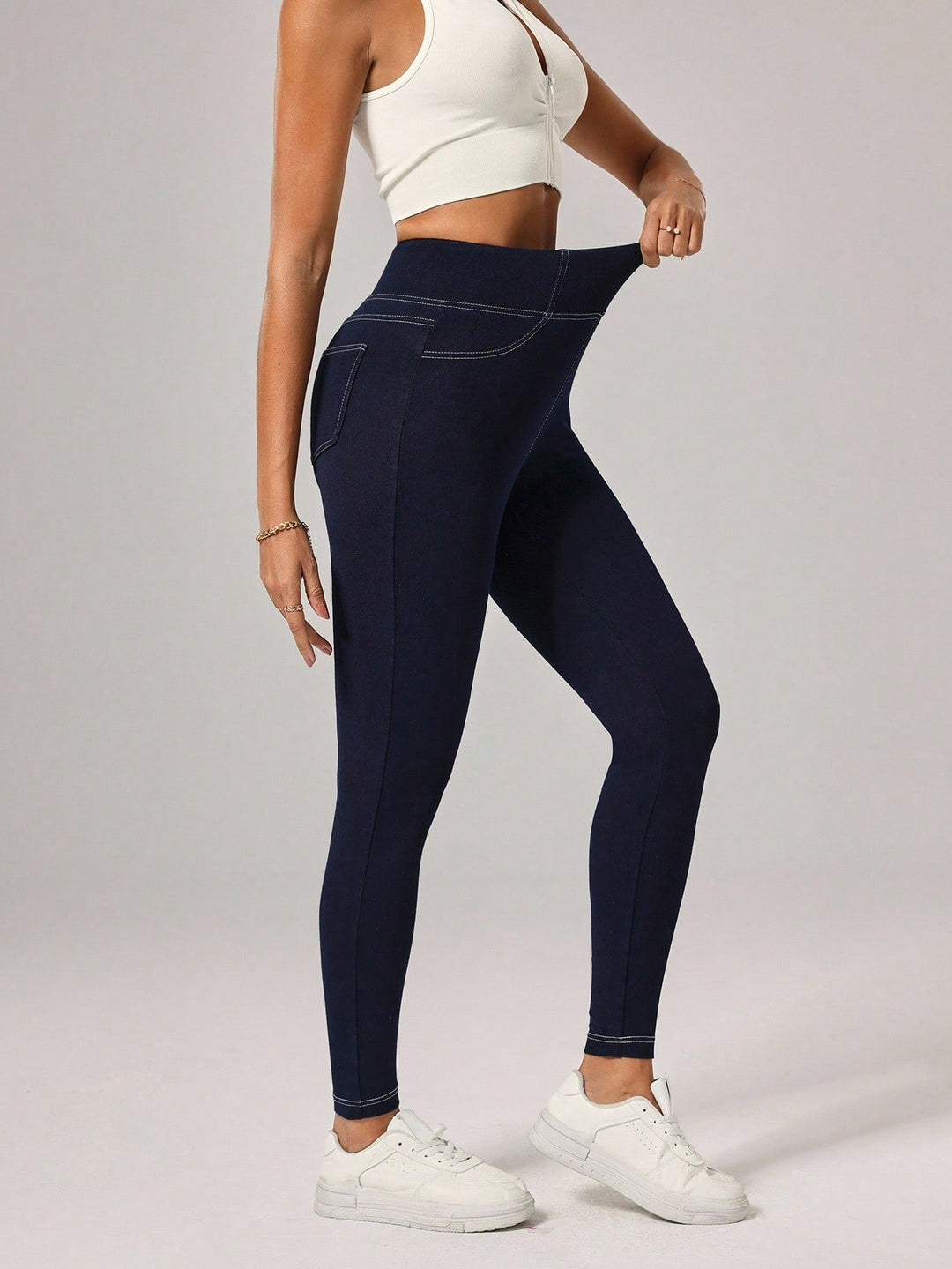Jeans SHEIN, albastru