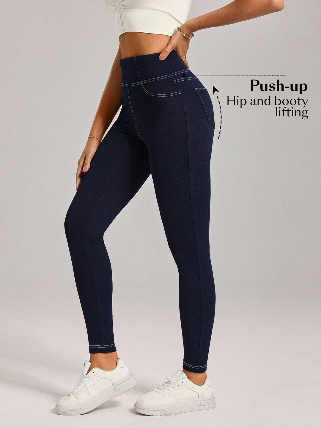 Jeans SHEIN, albastru