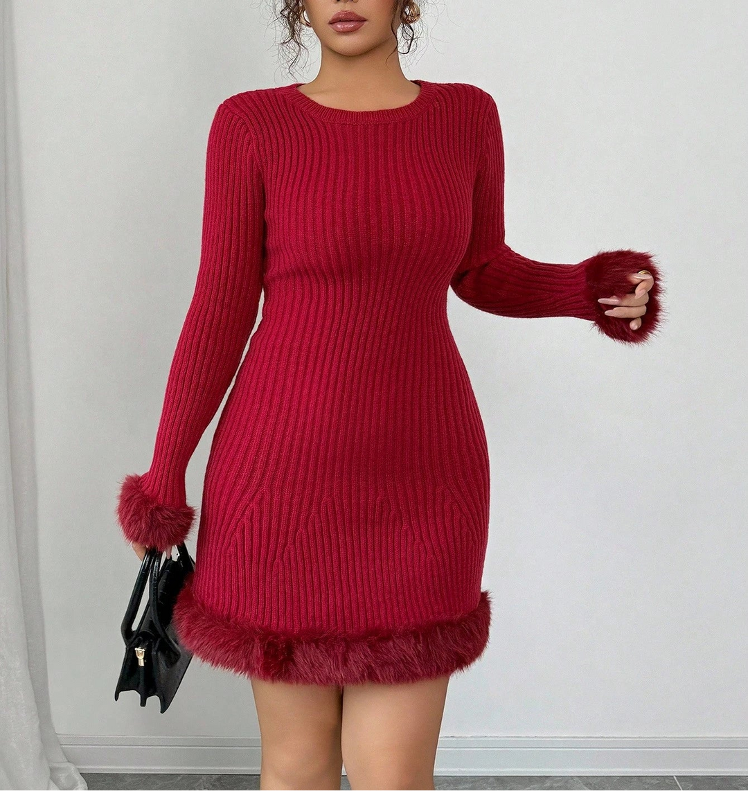Rochie mini Shein, vișiniu