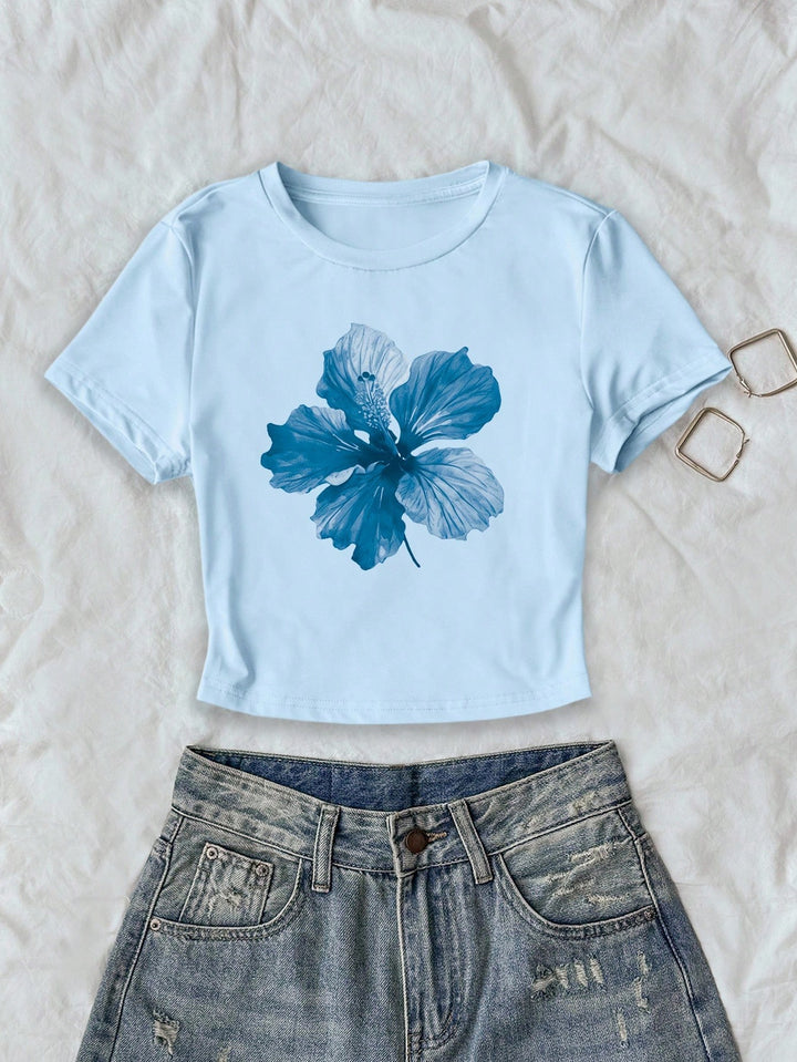Tricou SHEIN, albastru