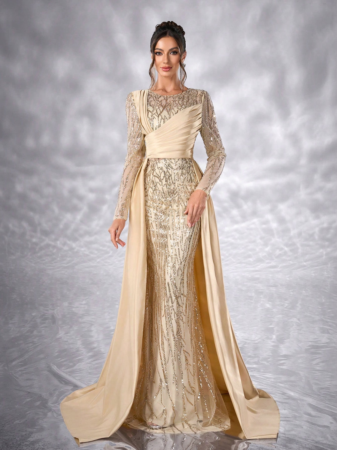 Rochie SHEIN, auriu