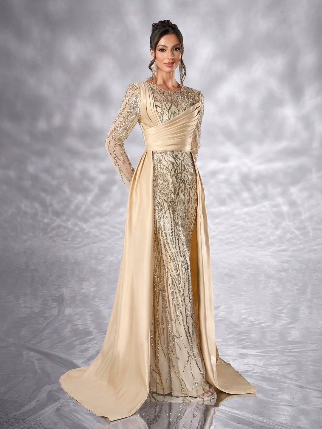 Rochie SHEIN, auriu