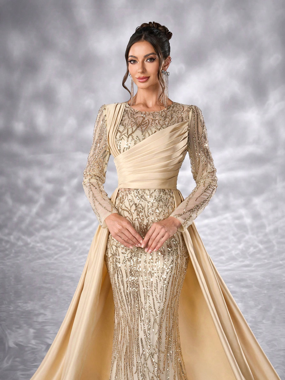 Rochie SHEIN, auriu
