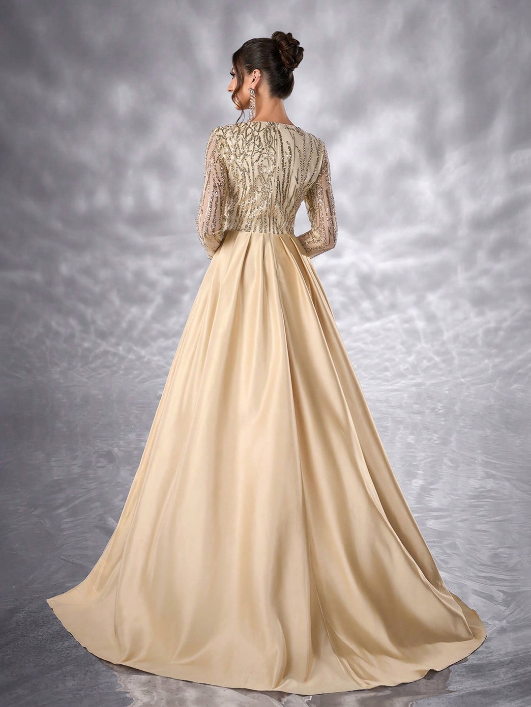 Rochie SHEIN, auriu