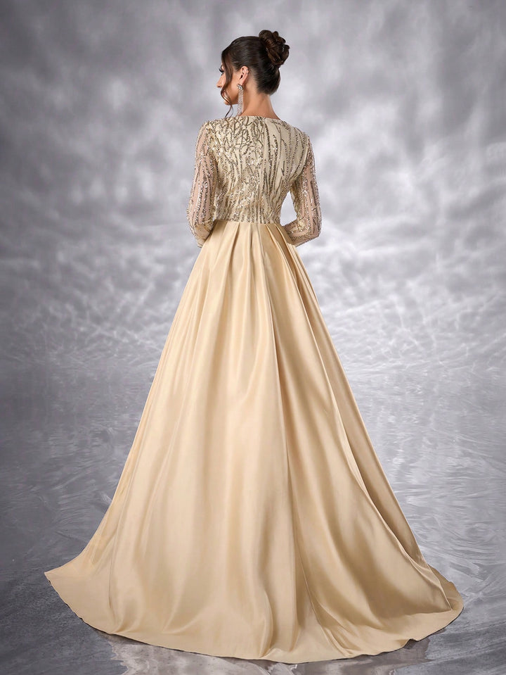 Rochie SHEIN, auriu