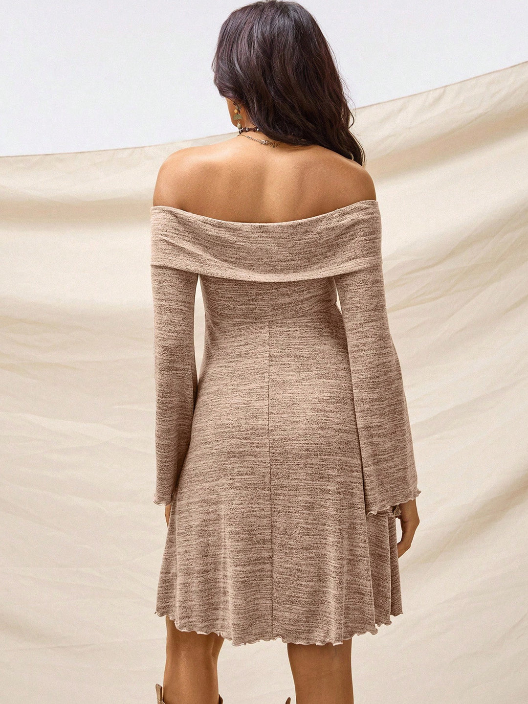 Rochie mini SHEIN, maro