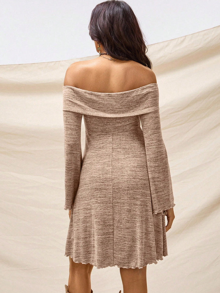 Rochie mini SHEIN, maro