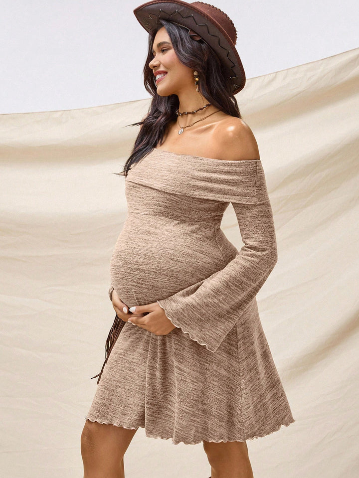 Rochie mini SHEIN, maro