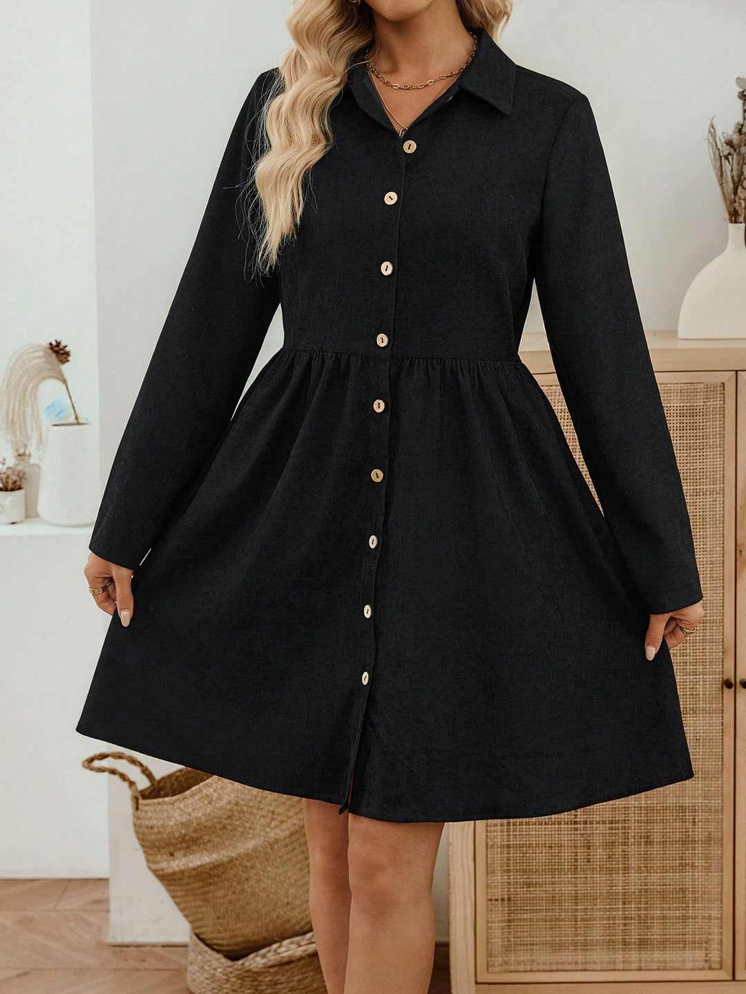 Rochie scurtă SHEIN, negru