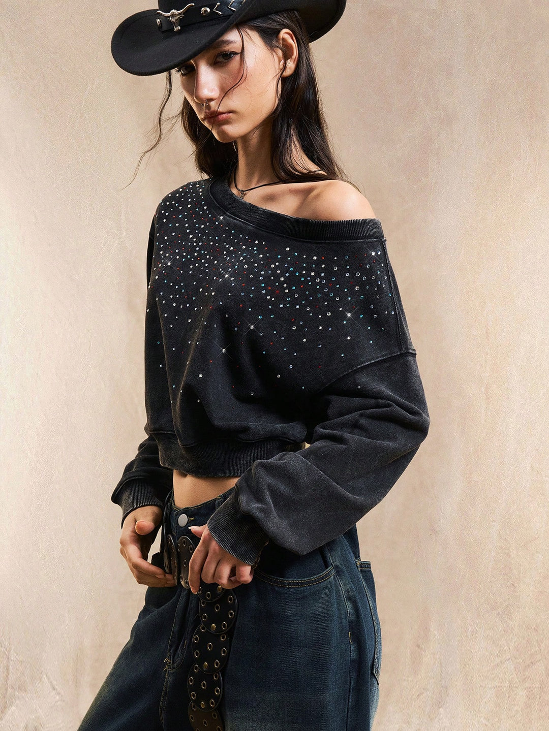 Hanorac SHEIN, negru