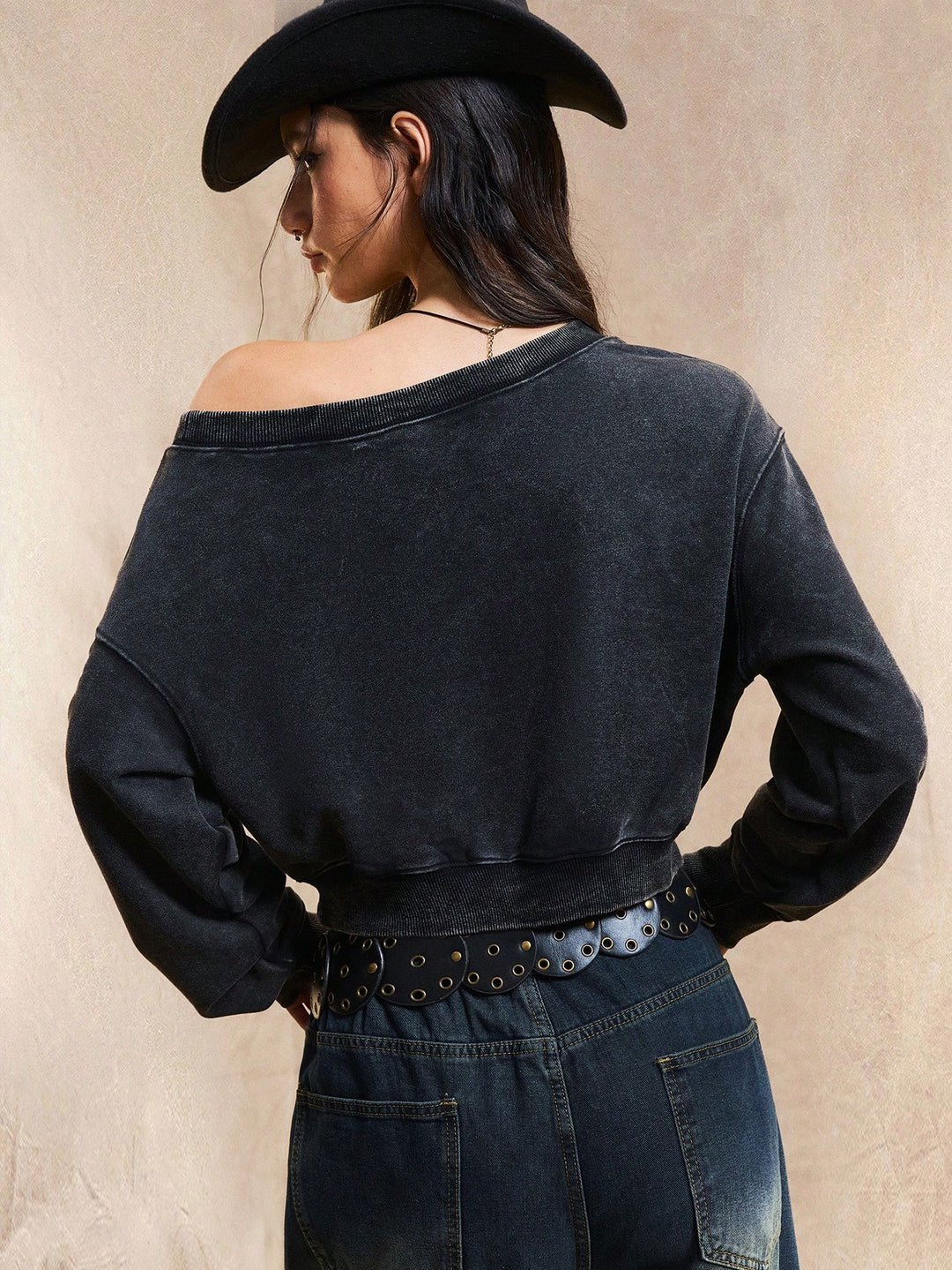 Hanorac SHEIN, negru