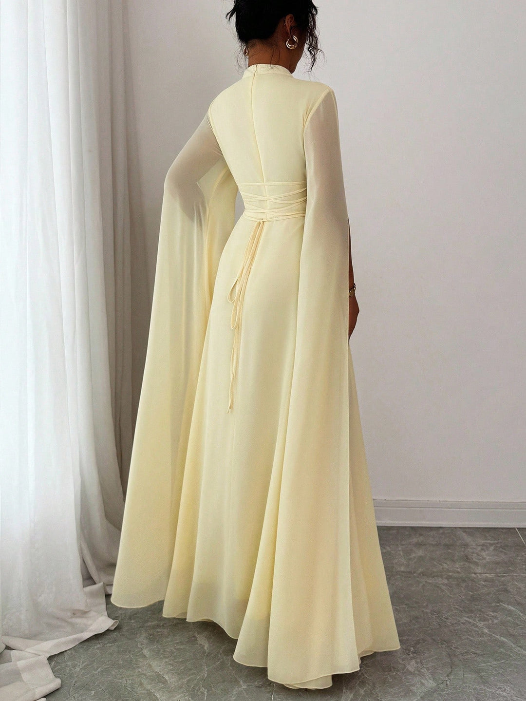 Rochie maxi SHEIN, galben