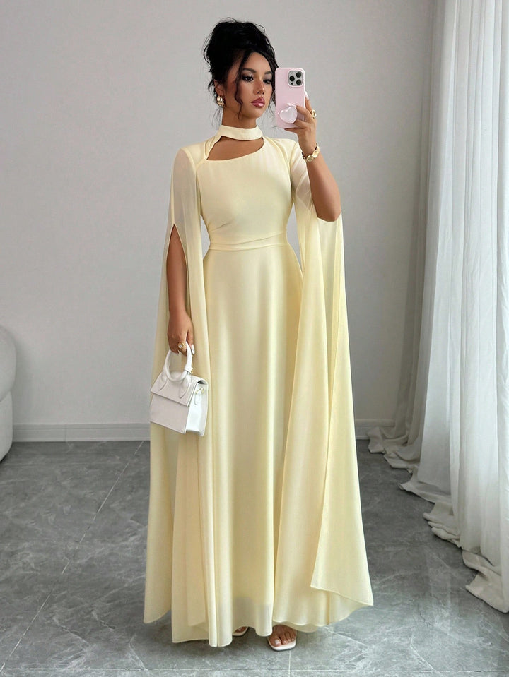 Rochie maxi SHEIN, galben