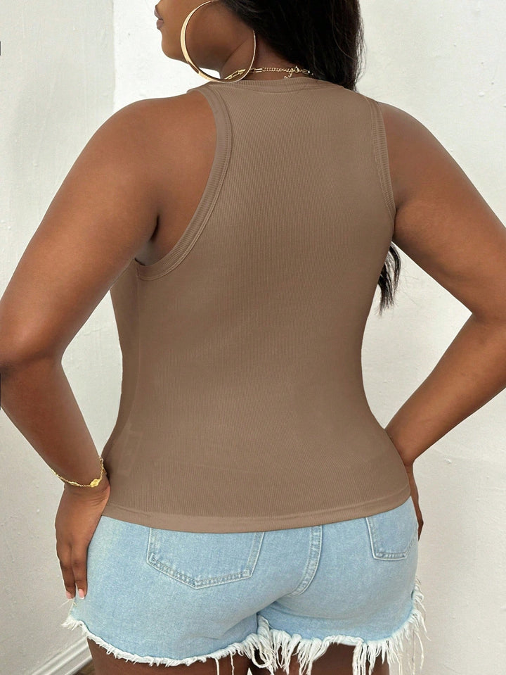 Top Shein Curve+, maro