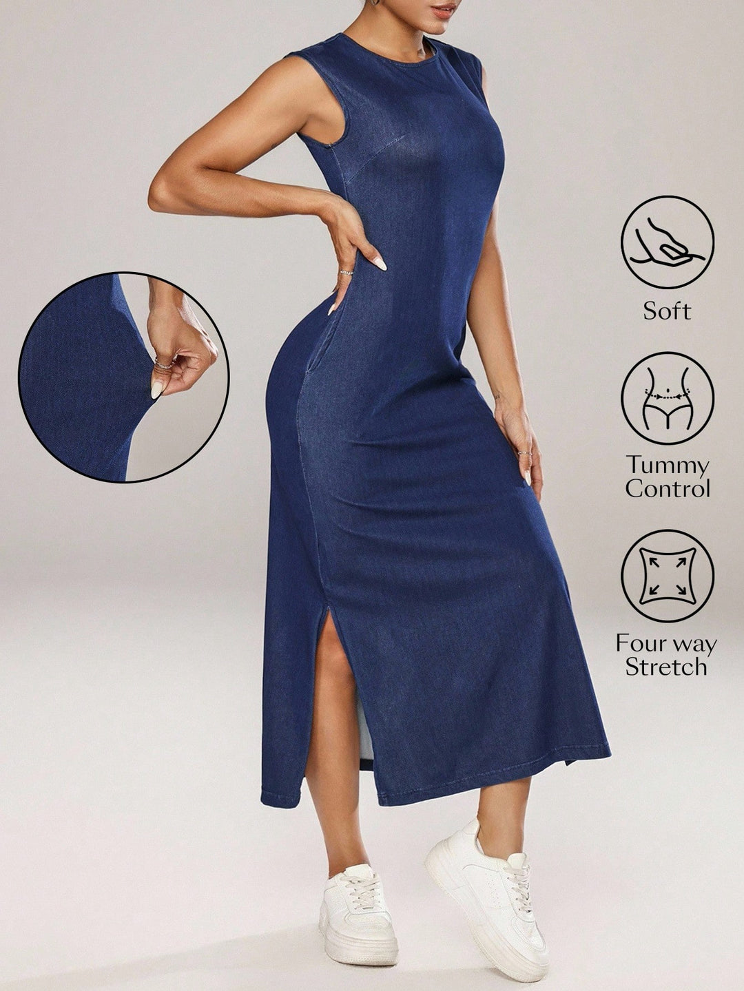 Rochie SHEIN, albastru
