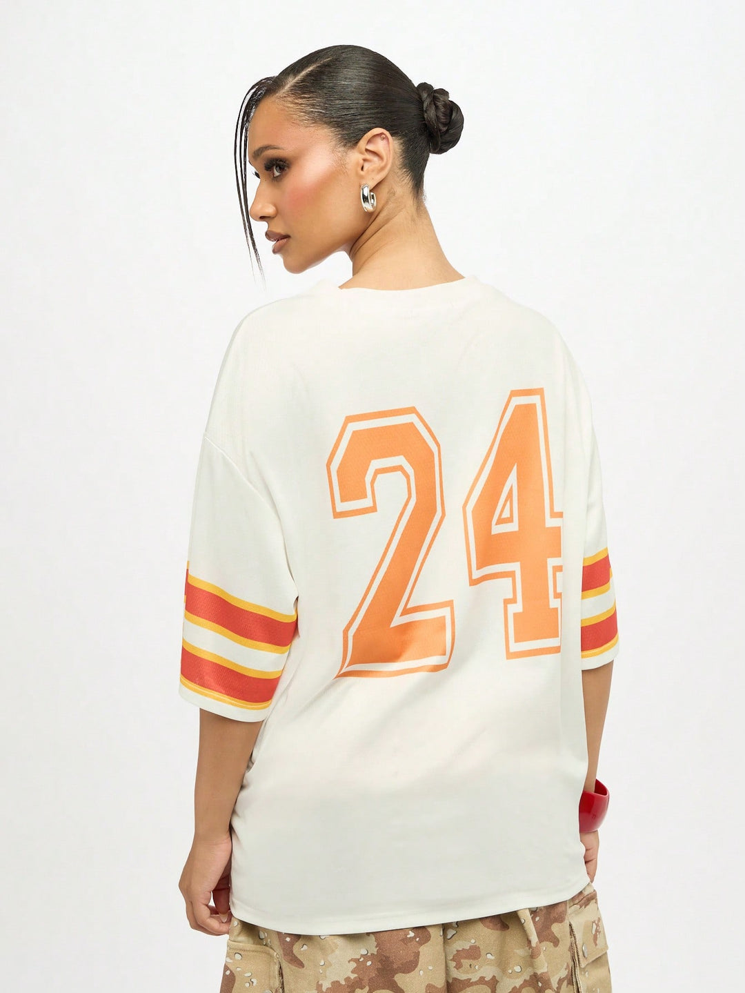 Top SHEIN, alb