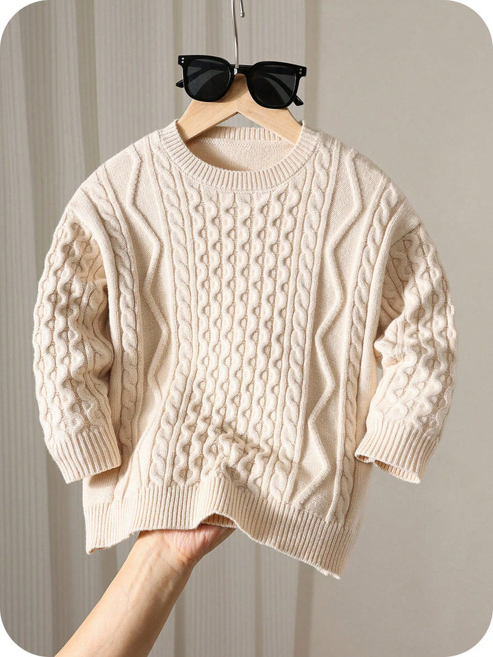 Pulover SHEIN, crem