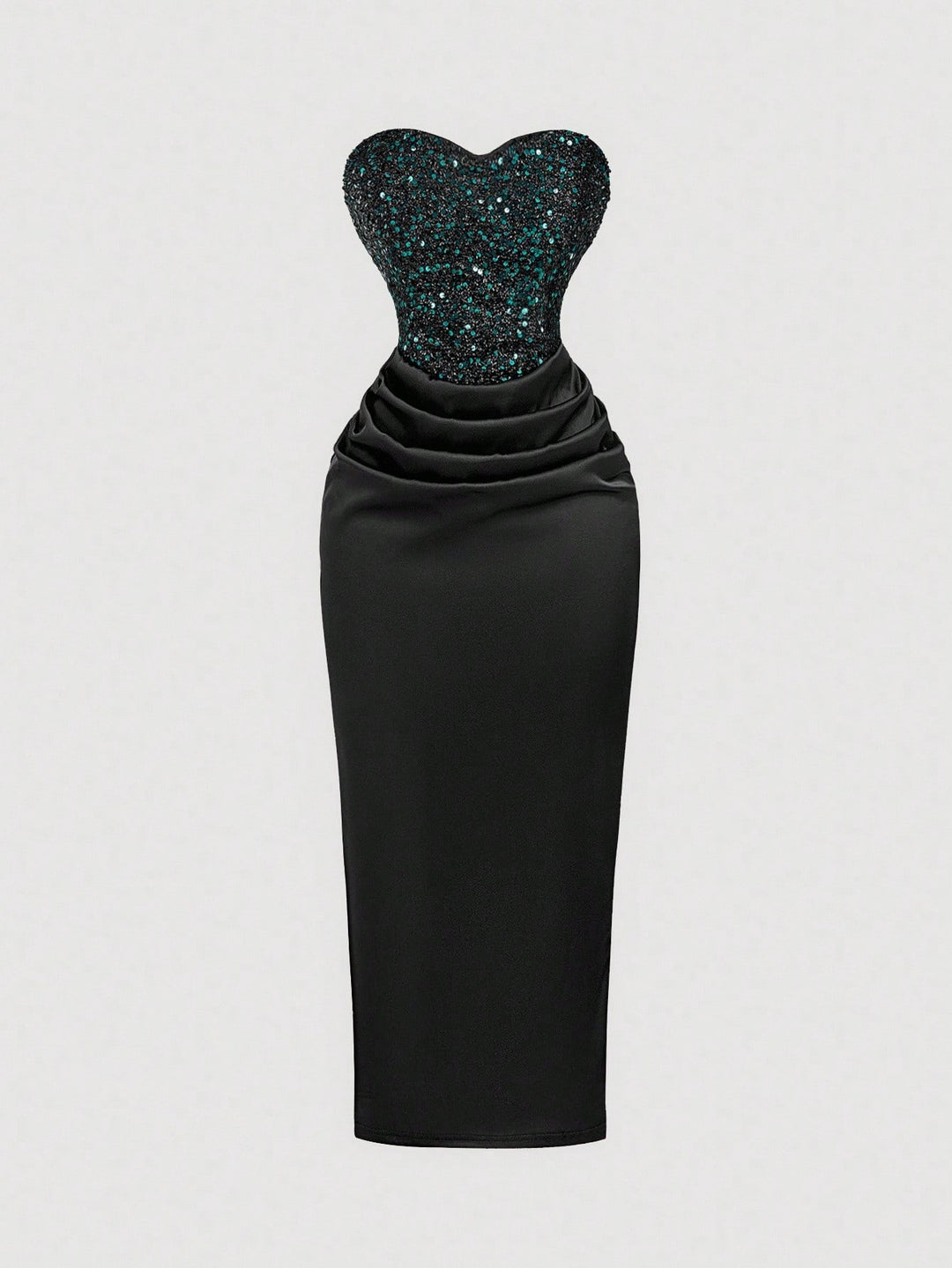 Rochie maxi SHEIN, verde