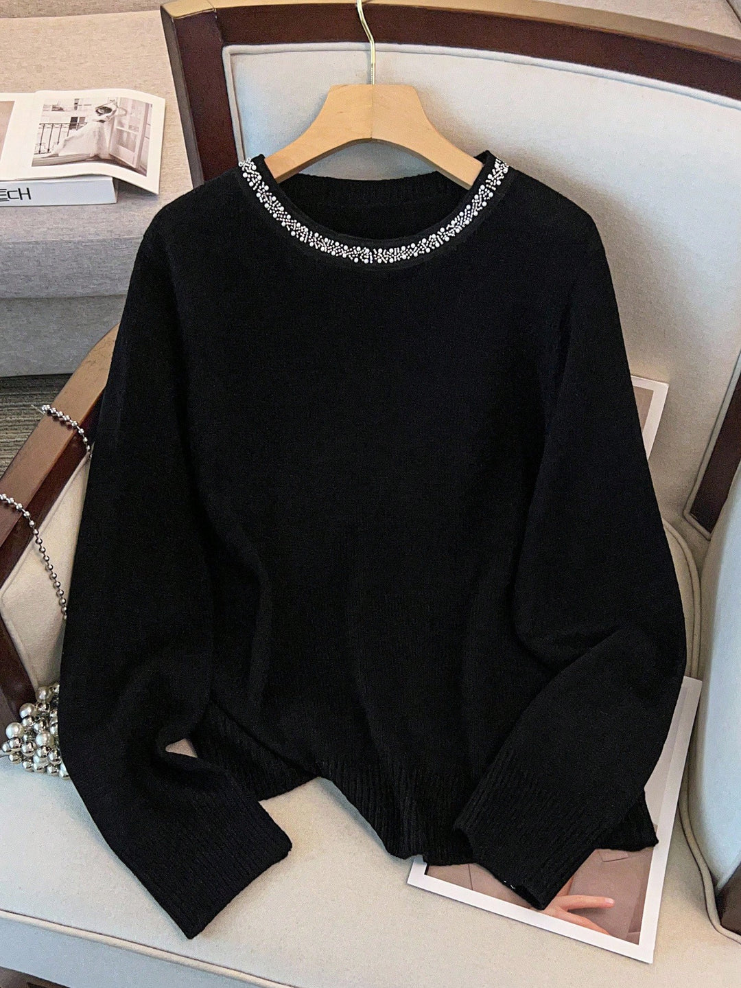 Pulover SHEIN, negru