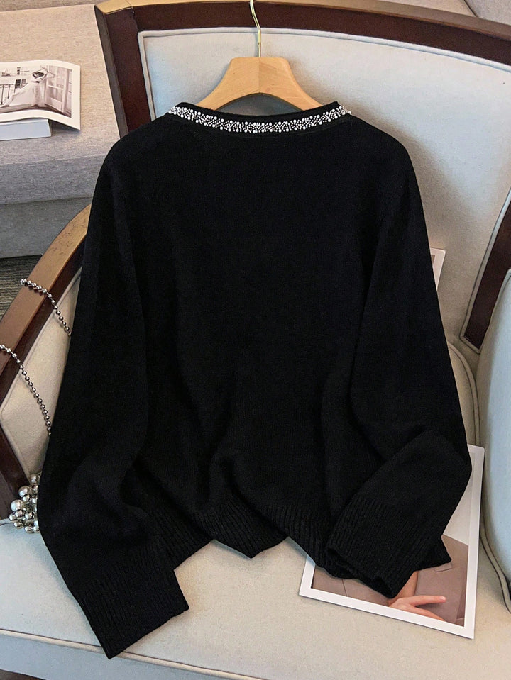 Pulover SHEIN, negru