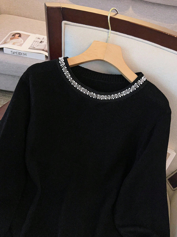 Pulover SHEIN, negru