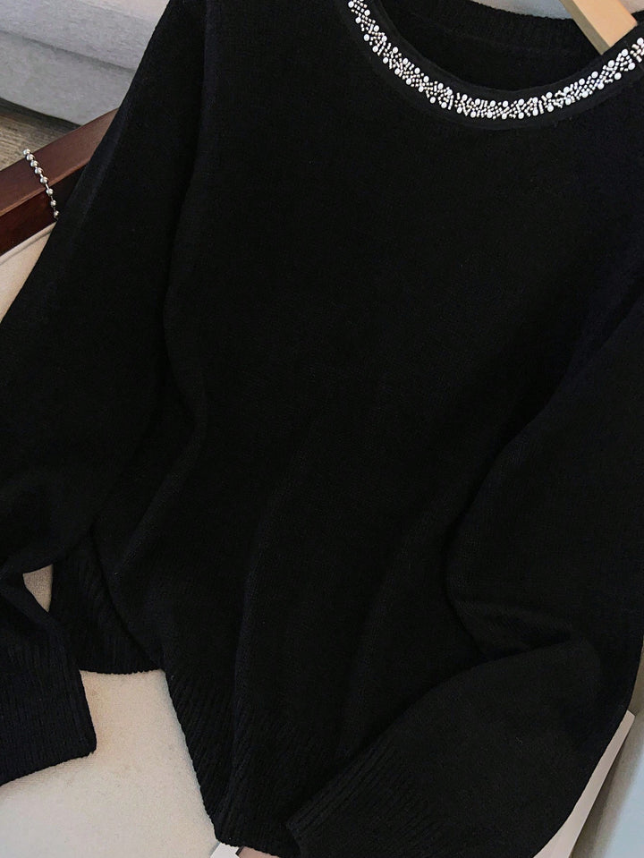 Pulover SHEIN, negru
