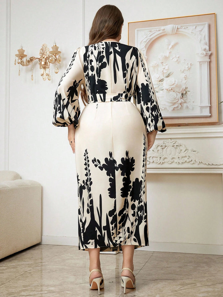 Rochie midi SHEIN, crem