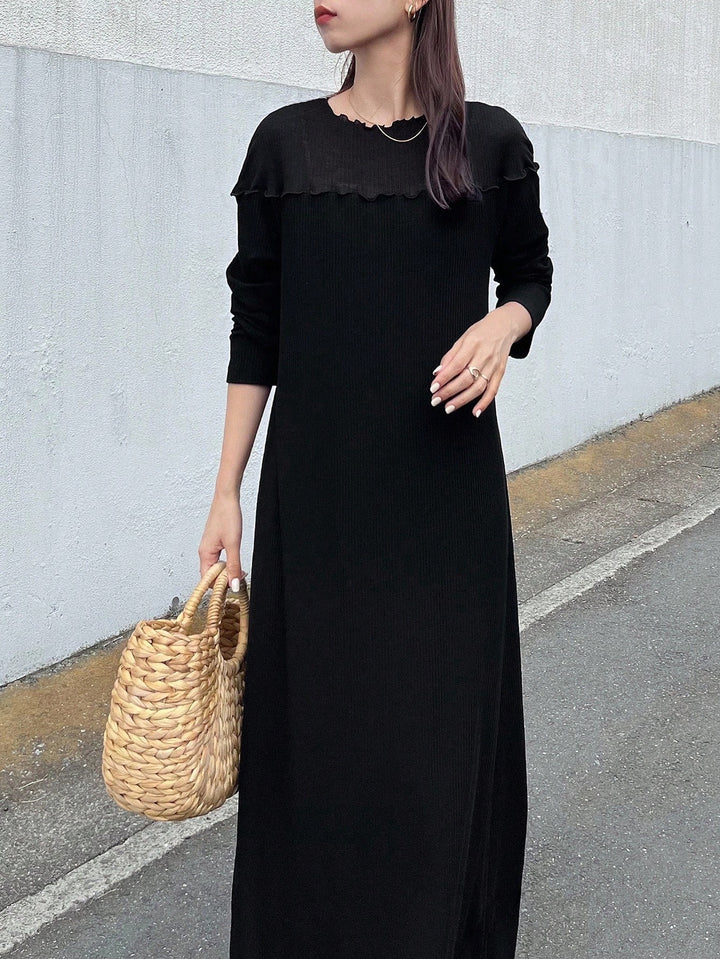 Rochie maxi SHEIN, negru