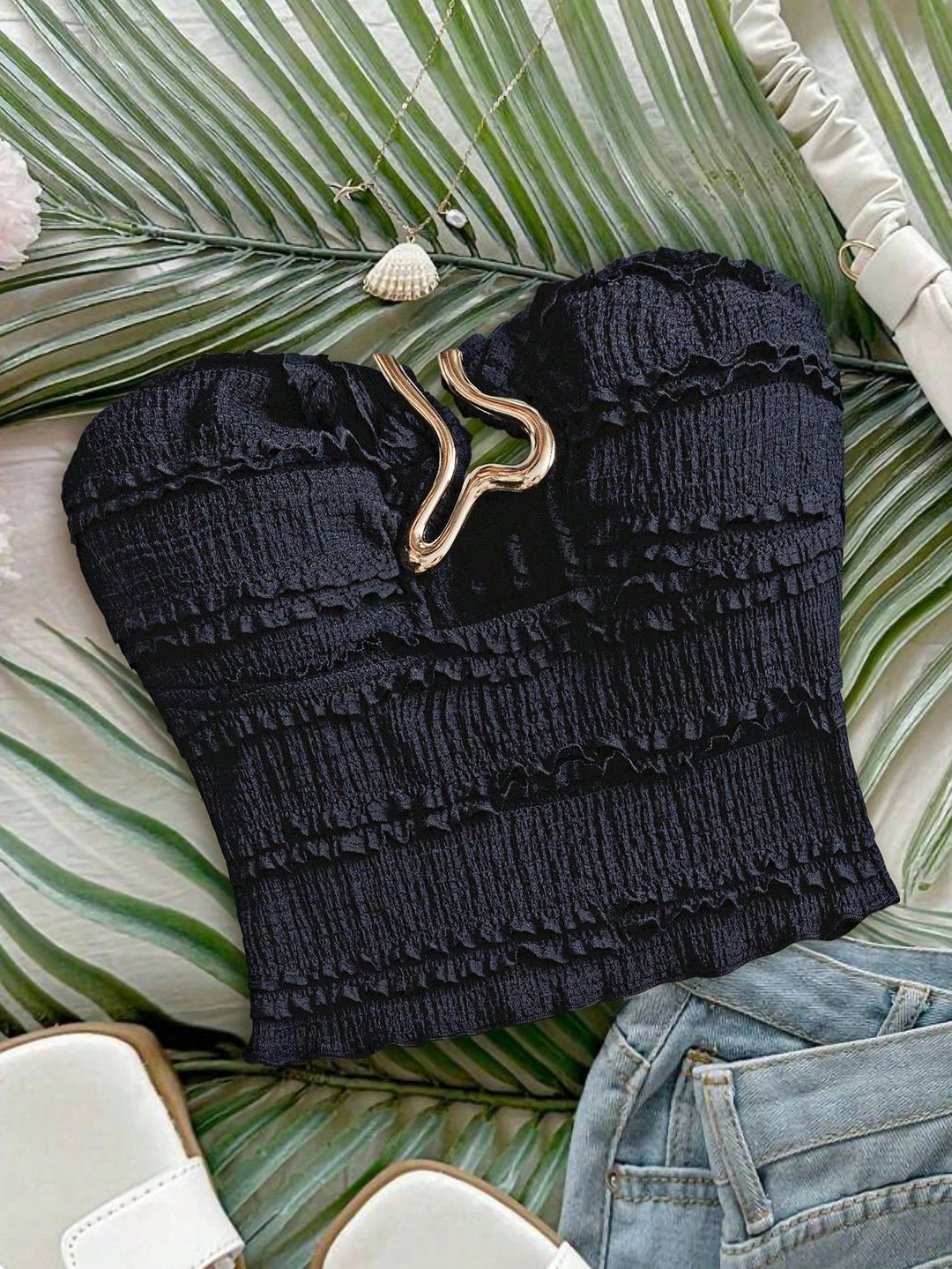 Top SHEIN, albastru