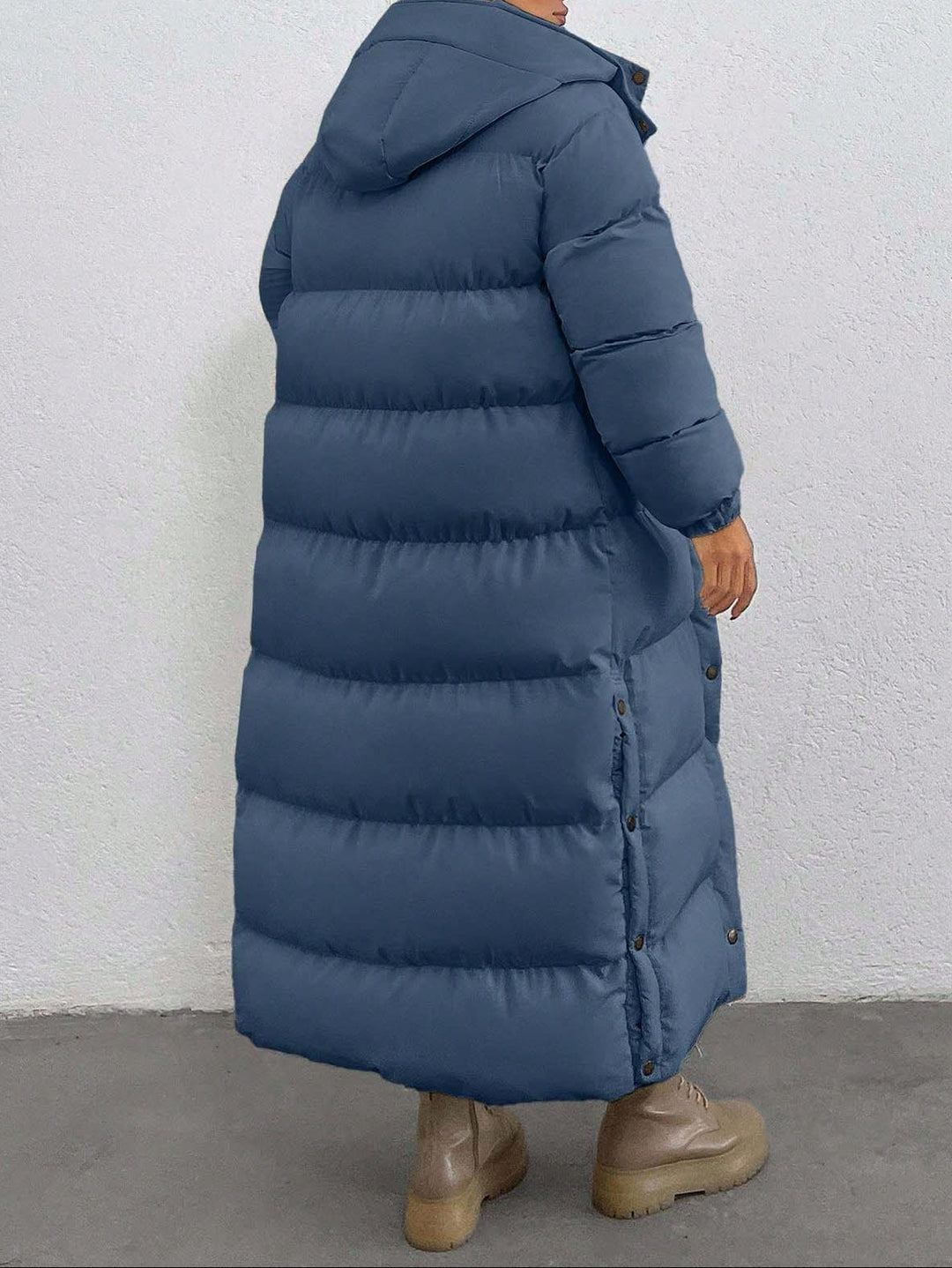 SHEIN hosszú kabát, kék