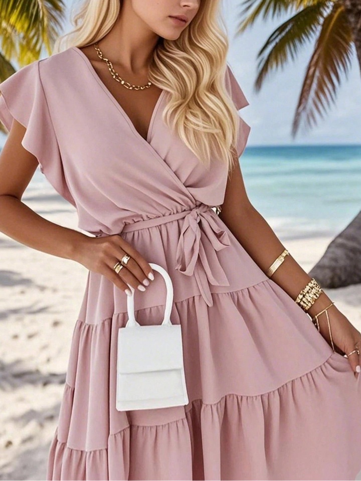 Rochie mini SHEIN, roz