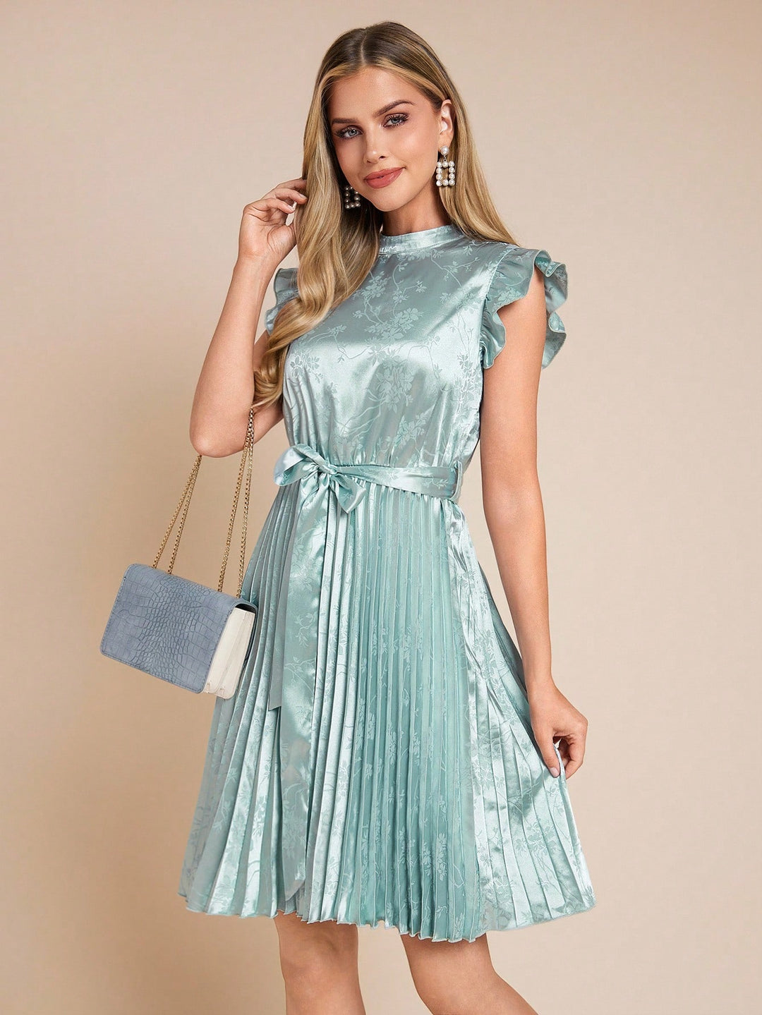 Rochie scurtă SHEIN, albastru