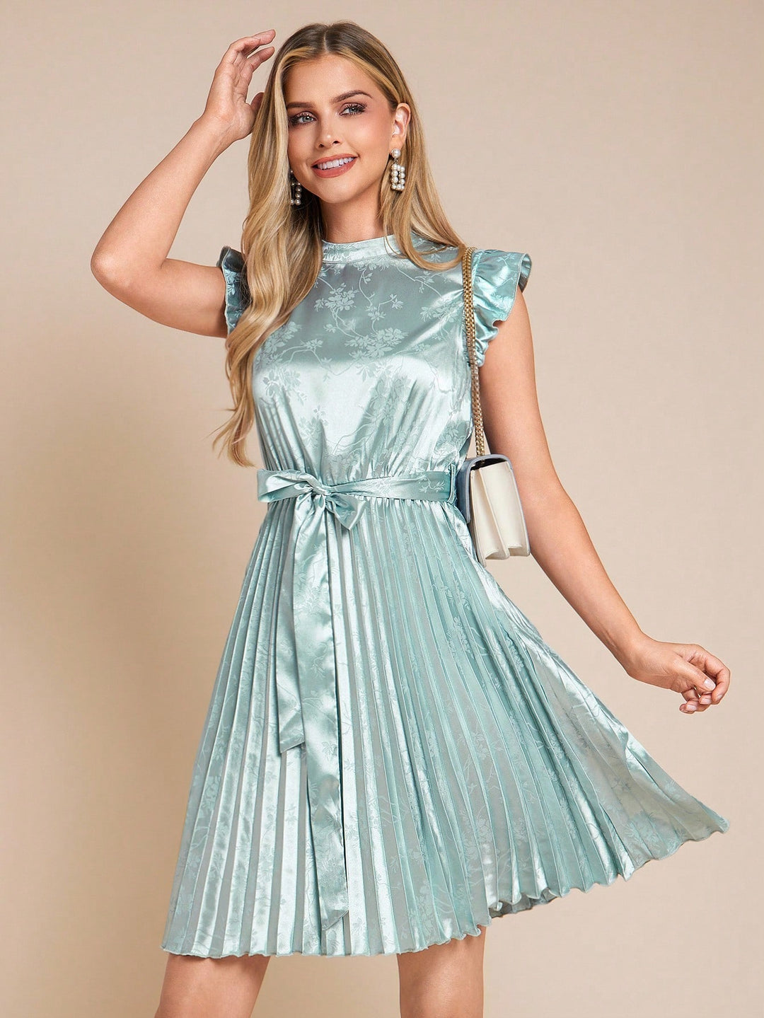 Rochie scurtă SHEIN, albastru