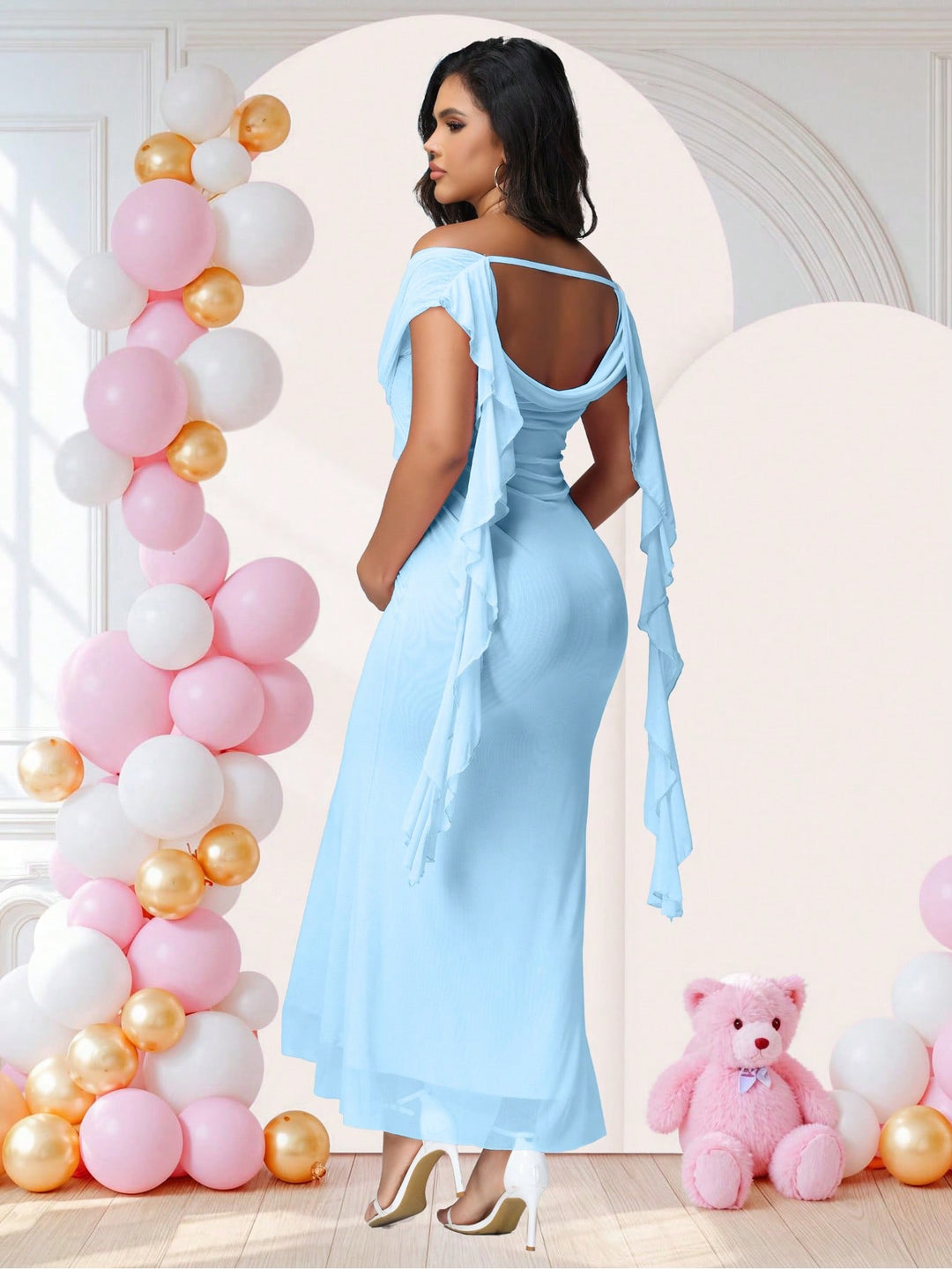 Rochie SHEIN, albastru