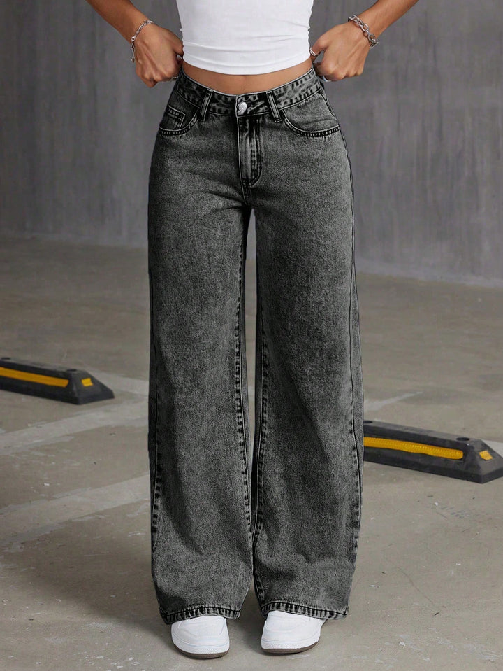 Jeans SHEIN, gri