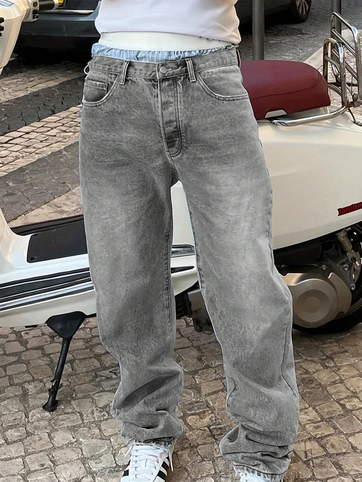 Jeans SHEIN, gri