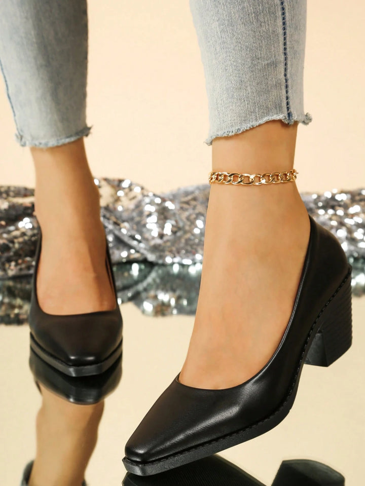 Pantofi SHEIN, negru
