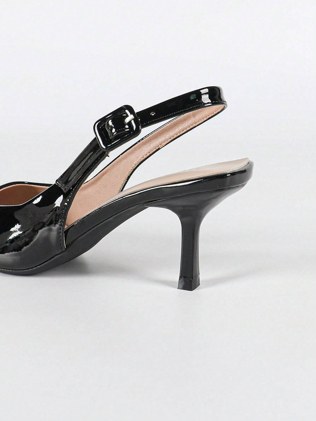 Pantofi cu toc SHEIN, negru