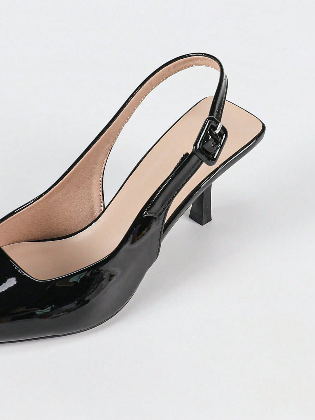 Pantofi cu toc SHEIN, negru