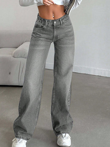 Jeans SHEIN, gri
