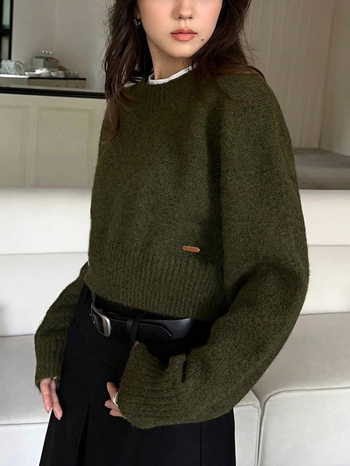 Pulover SHEIN, verde