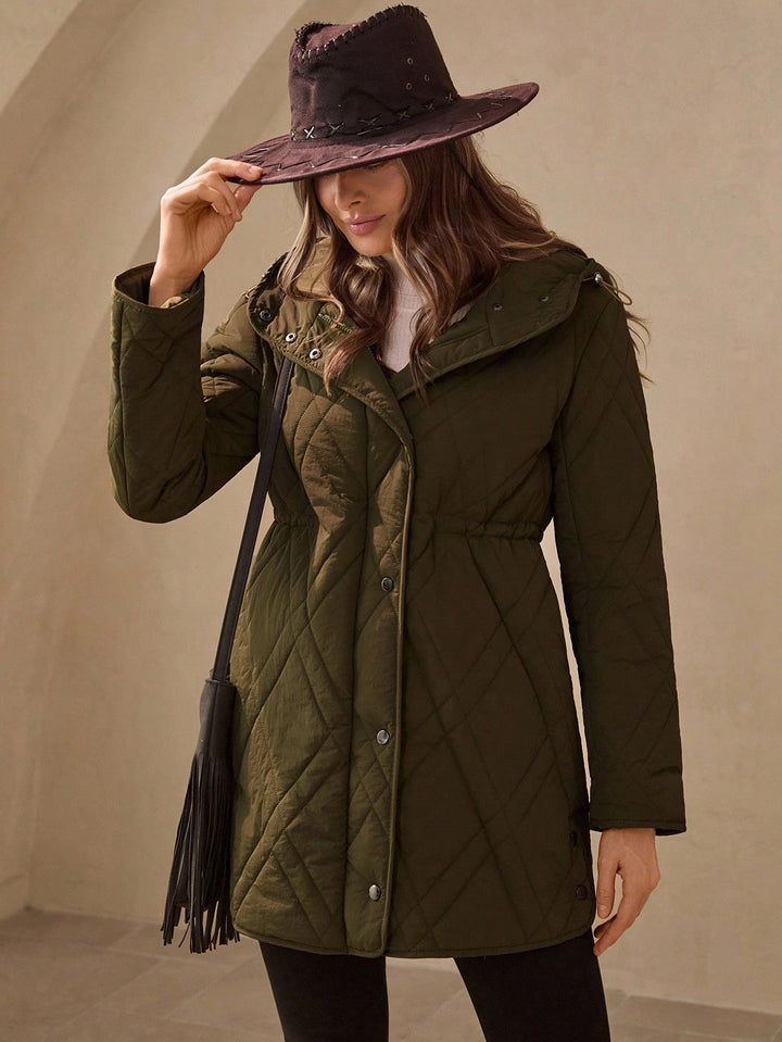 Palton SHEIN, verde
