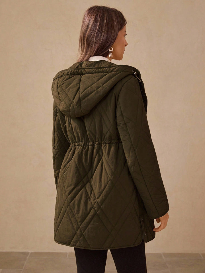 Palton SHEIN, verde