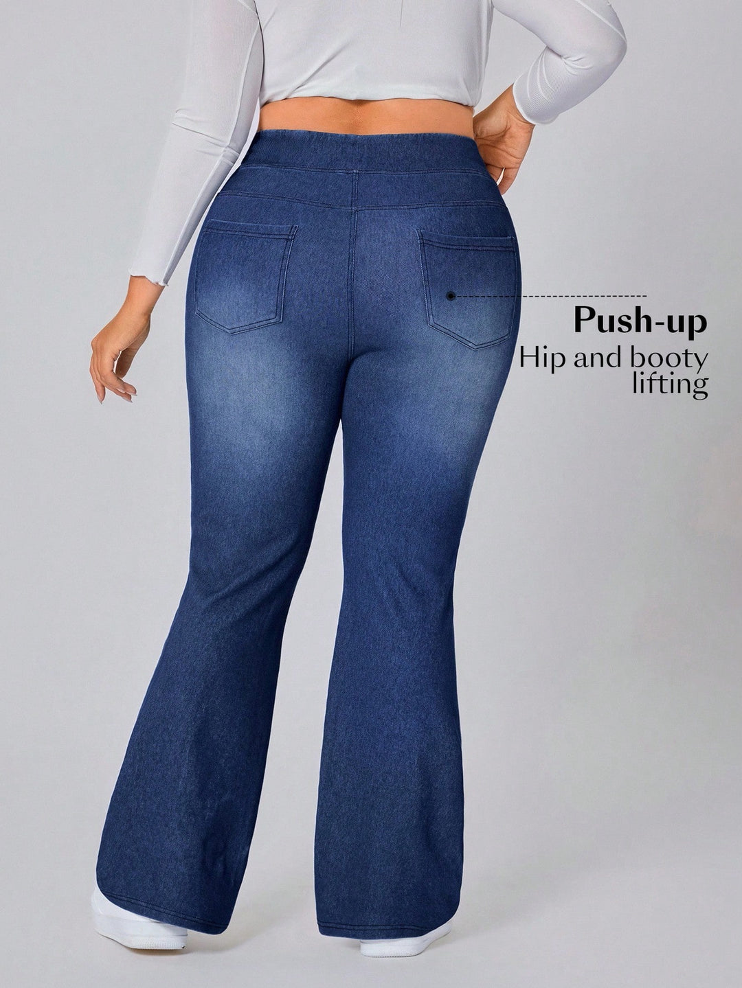 Jeans SHEIN, albastru