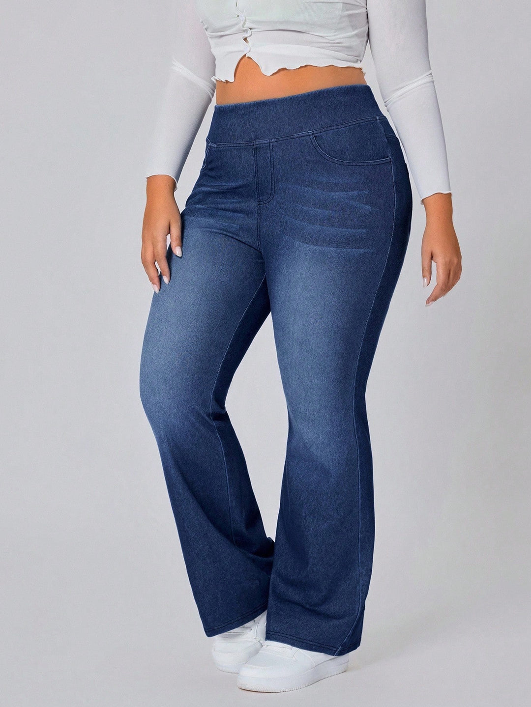 Jeans SHEIN, albastru