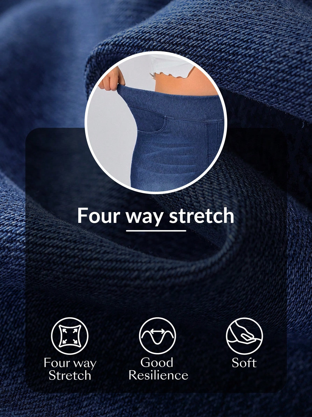 Jeans SHEIN, albastru
