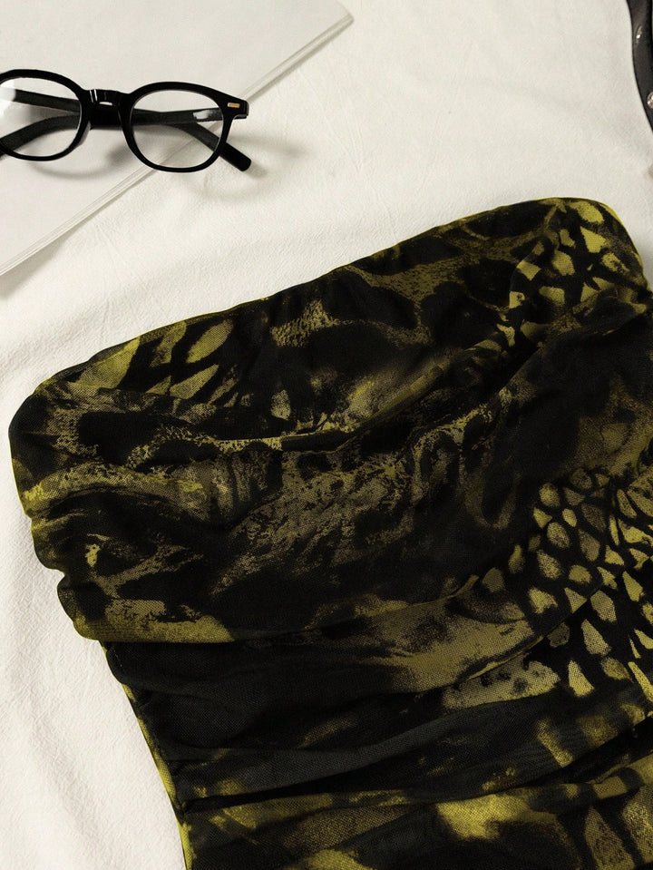 Top Shein, mix culori