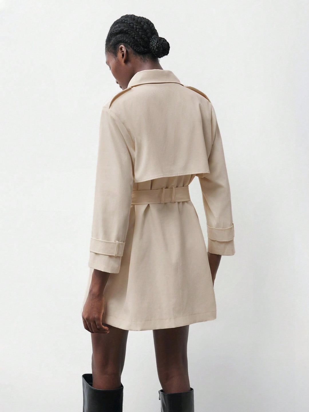 Trench SHEIN, kaki